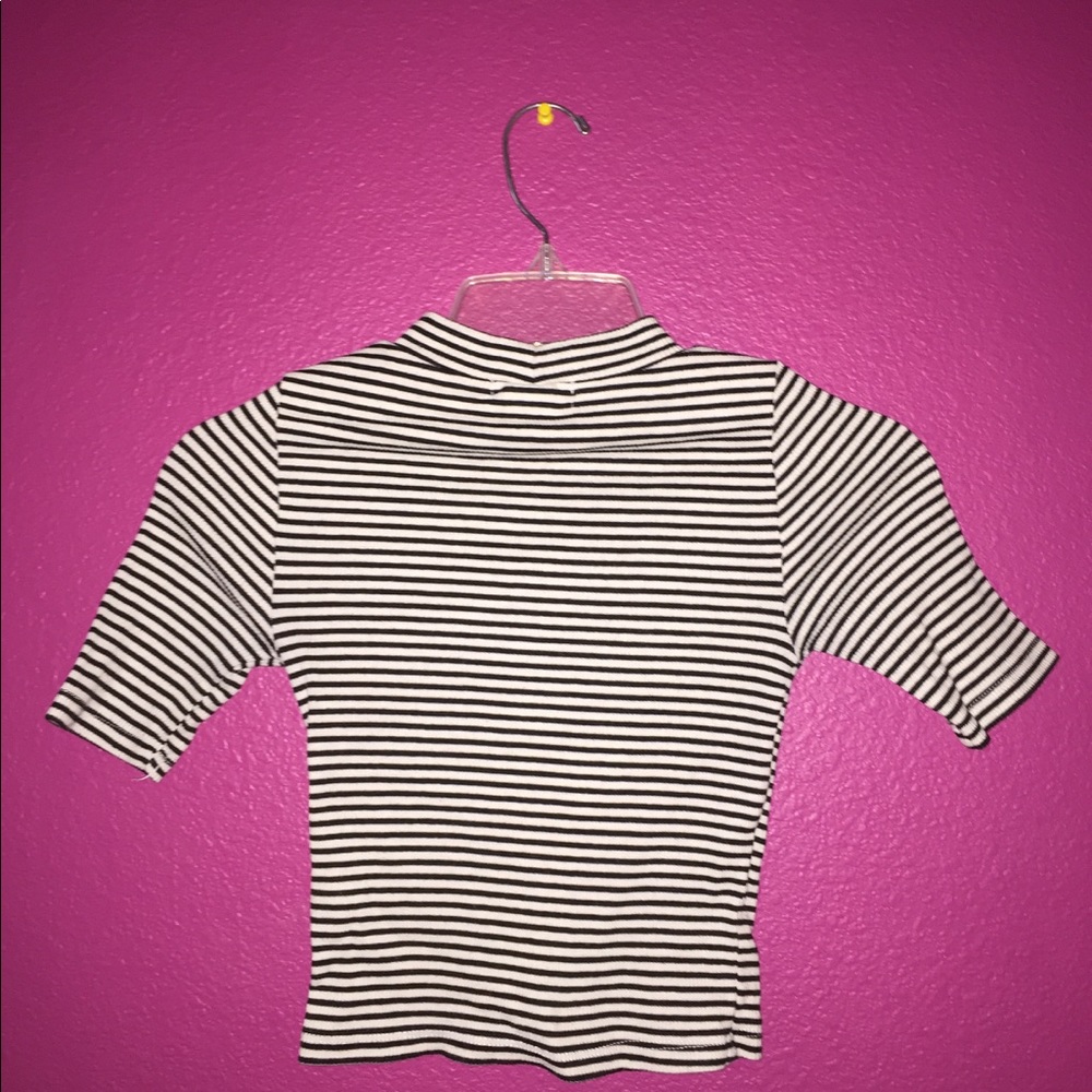 Stripped Crop Top